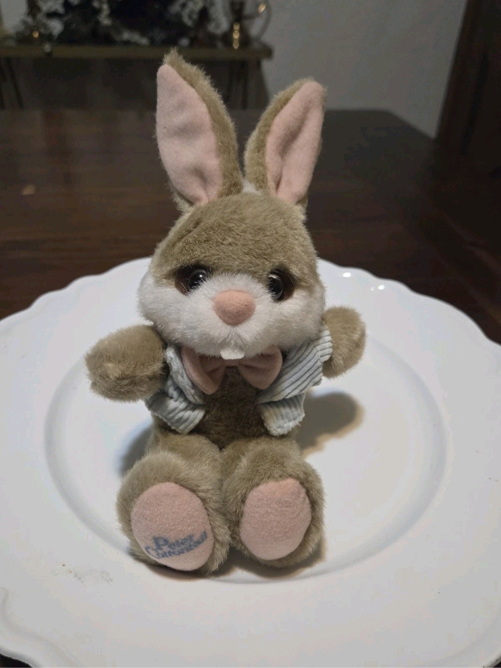 Applause Peter Cottontail Easter Bunny Plush 1990 Vintage